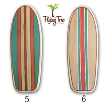Load image into Gallery viewer, Wooden Surfboard Art Set
